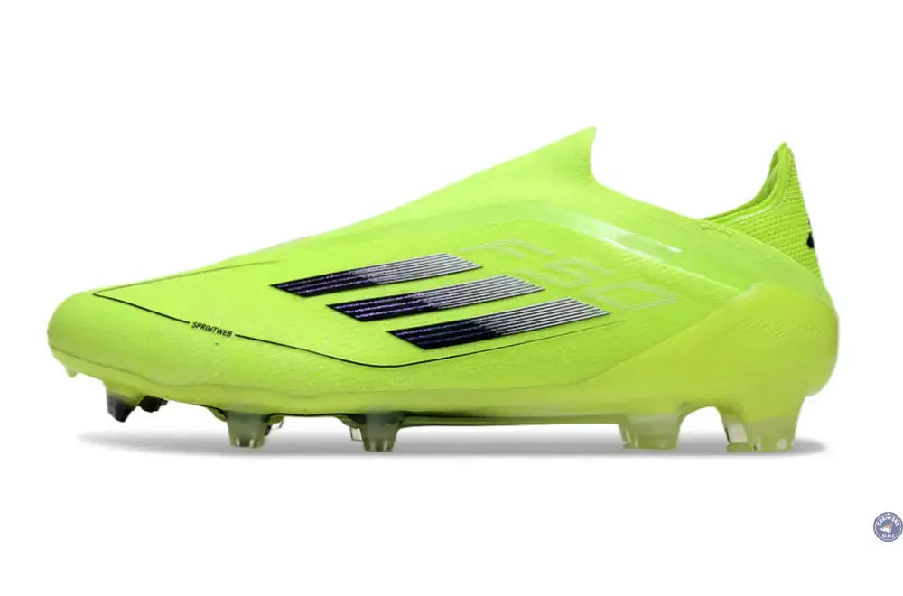 F50 Elite Laceless FG Concept Jaune Fluo
