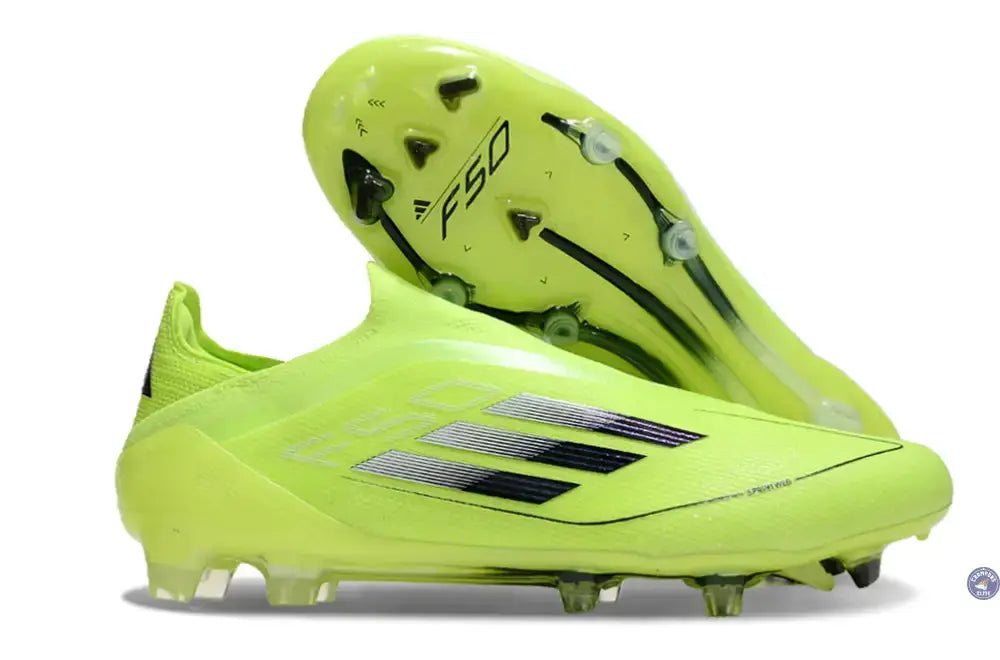 Image of F50 Elite Laceless FG Concept Jaune Fluo