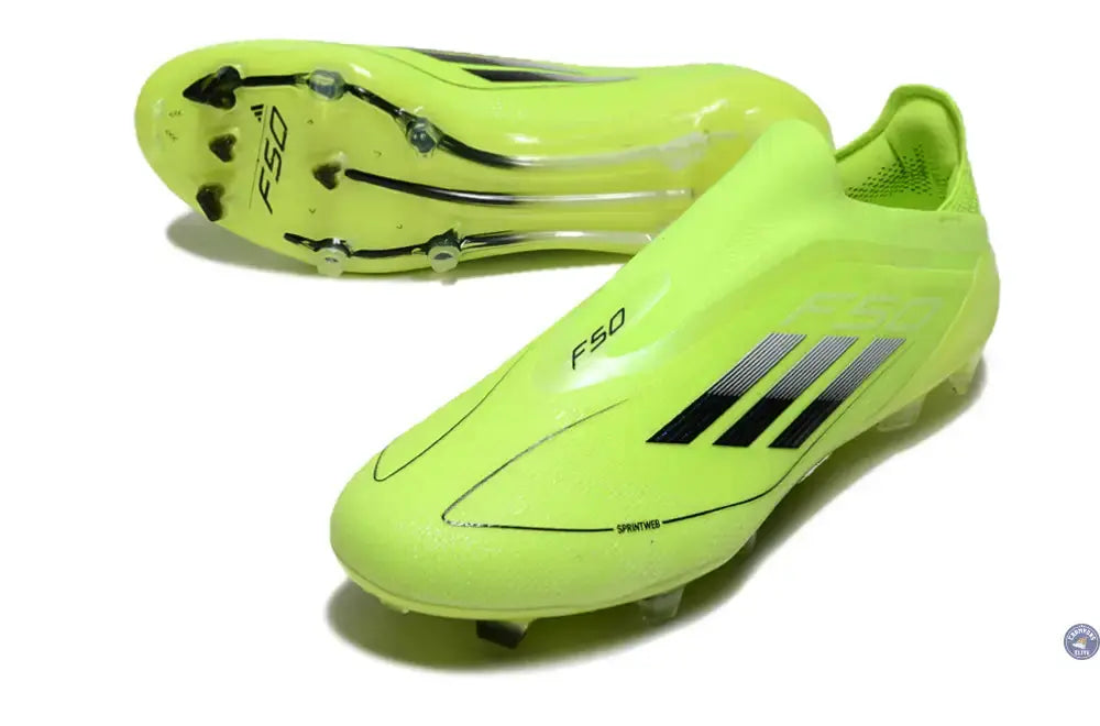 Image of F50 Elite Laceless FG Concept Jaune Fluo
