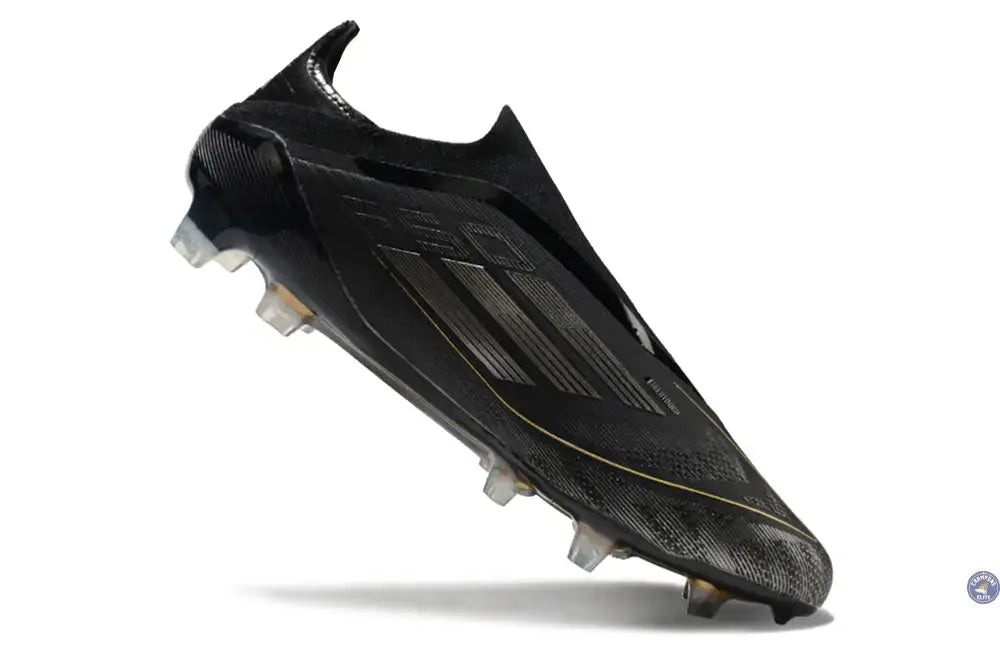 Image of F50 Elite Laceless FG Dark Spark - Noir/Argenté/Doré