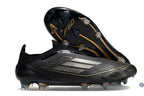 F50 Elite Laceless FG Dark Spark - Noir/Argenté/Doré