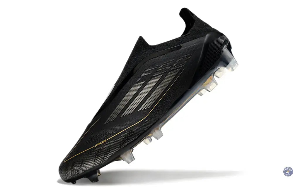 Image of F50 Elite Laceless FG Dark Spark - Noir/Argenté/Doré