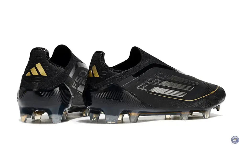 Image of F50 Elite Laceless FG Dark Spark - Noir/Argenté/Doré
