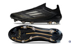 F50 Elite Laceless FG Dark Spark - Noir/Argenté/Doré