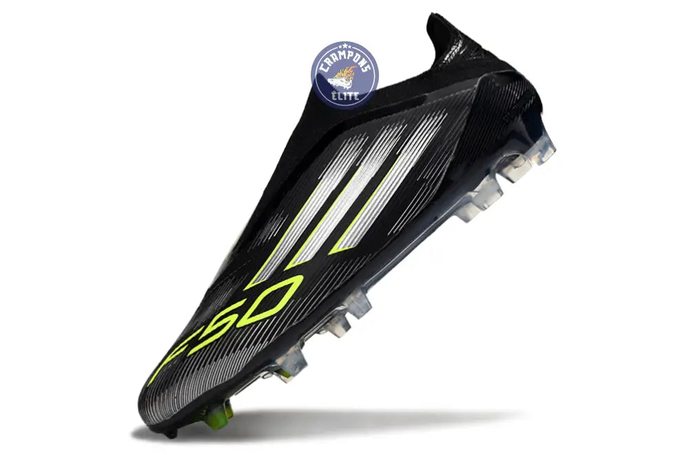 Image of F50 Elite Laceless FG - Noir/Vert/Gris