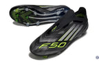 F50 Elite Laceless FG - Noir/Vert/Gris