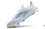 F50 Elite Laceless FG Polar Victory - Blanc/Argenté/Bleu