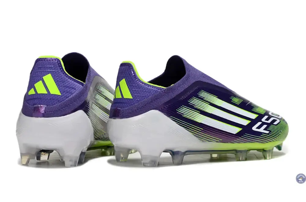 Image of F50 Elite Laceless FG - Violet/Vert/Blanc