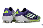 F50 Elite Laceless FG - Violet/Vert/Blanc