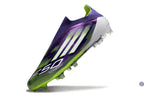 F50 Elite Laceless FG - Violet/Vert/Blanc