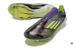 F50 Elite Laceless FG Reborn - Violet/Blanc/Lucid Lemon ÉDITION LIMITÉE