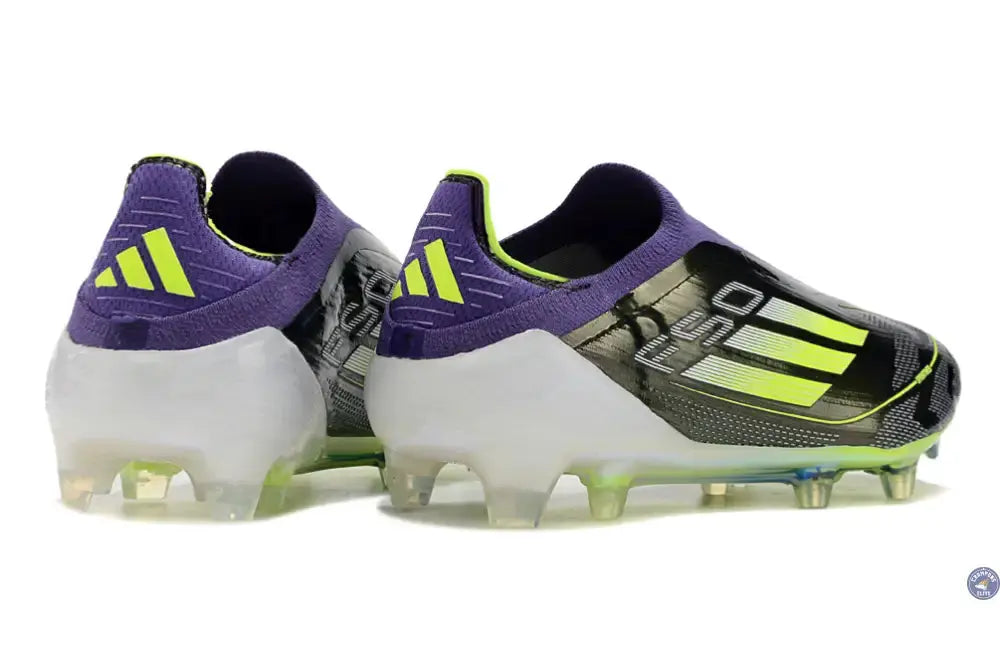 F50 Elite Laceless FG Reborn - Violet/Blanc/Lucid Lemon ÉDITION LIMITÉE