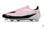 F50 Elite Laceless FG - Rose/Noir/Blanc