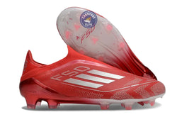 Image of F50 Elite Laceless FG Soccer.com 40th Anniversary Pack Rouge/Argent