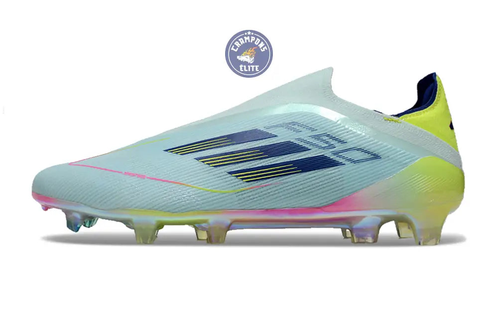 Image of F50 Elite Laceless FG Stellar Icon - Almost Blue/Bleu/Jaune