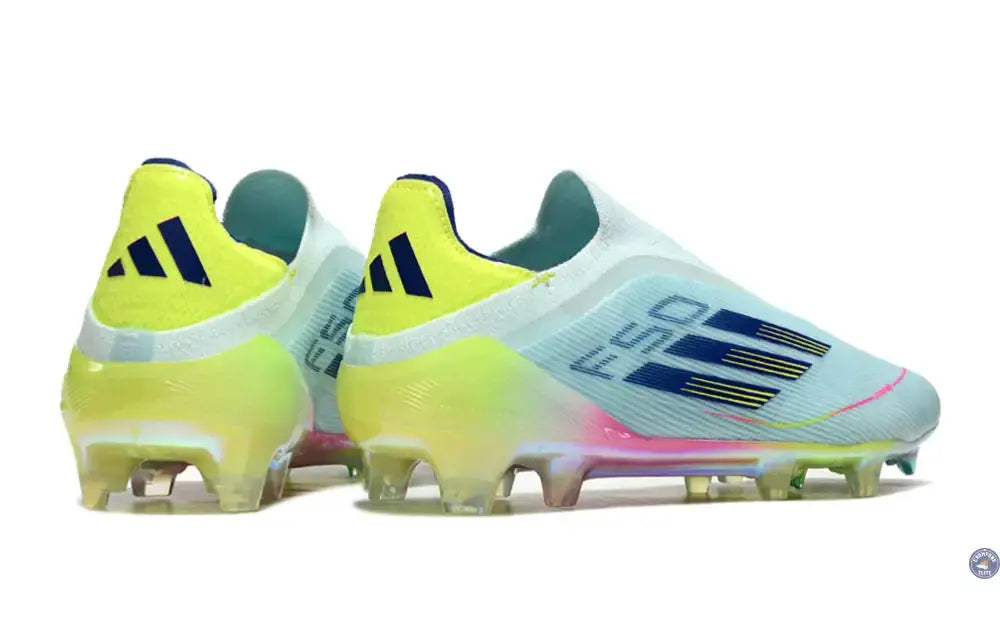 Image of F50 Elite Laceless FG Stellar Icon - Almost Blue/Bleu/Jaune