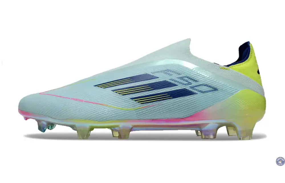 Image of F50 Elite Laceless FG Stellar Icon - Almost Blue/Bleu/Jaune