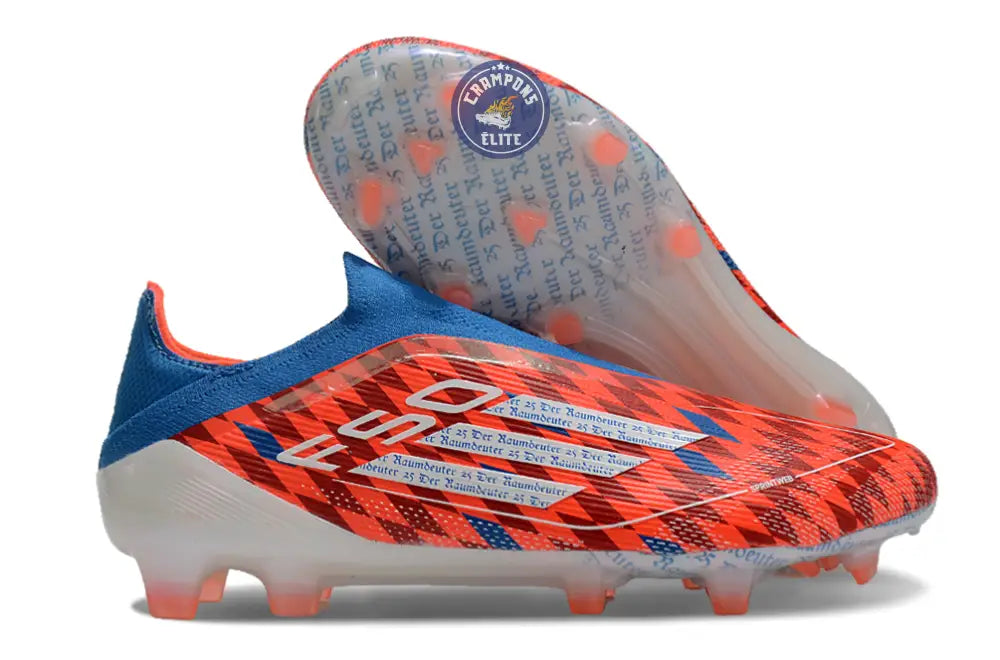 Image of F50 Elite Laceless FG Thomas Müller Raumdeuter - Rouge/Blanc/Bleu ÉDITION LIMITÉE