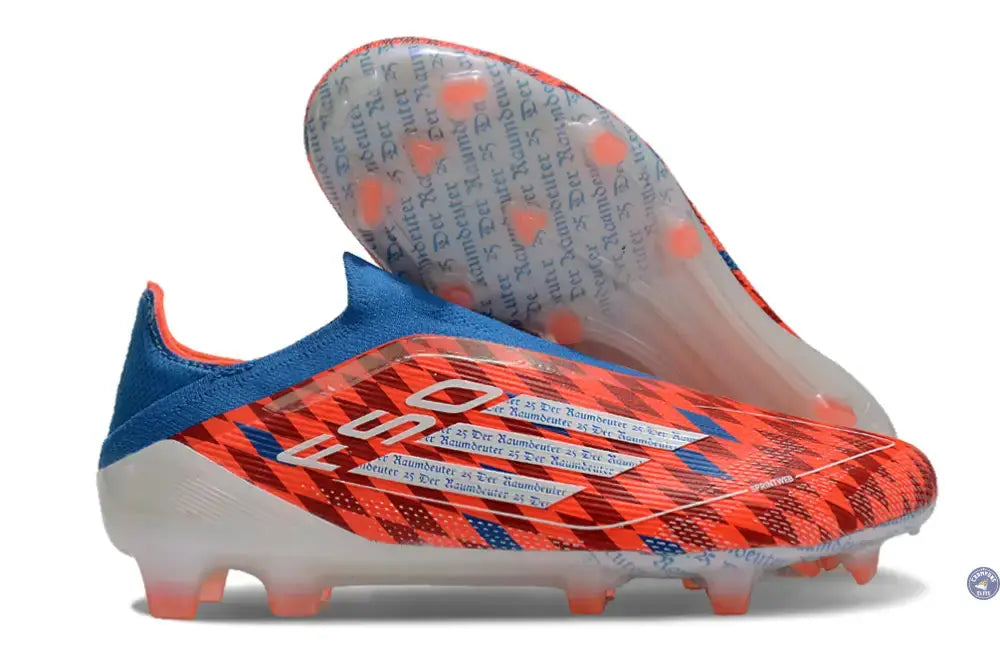 Image of F50 Elite Laceless FG Thomas Müller Raumdeuter - Rouge/Blanc/Bleu ÉDITION LIMITÉE