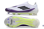 F50 Elite Laceless FG Triunfo Estelar - Blanc/Noir/Violet