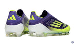 F50 Elite Laceless FG - Violet/Jaune Fluo/Gris