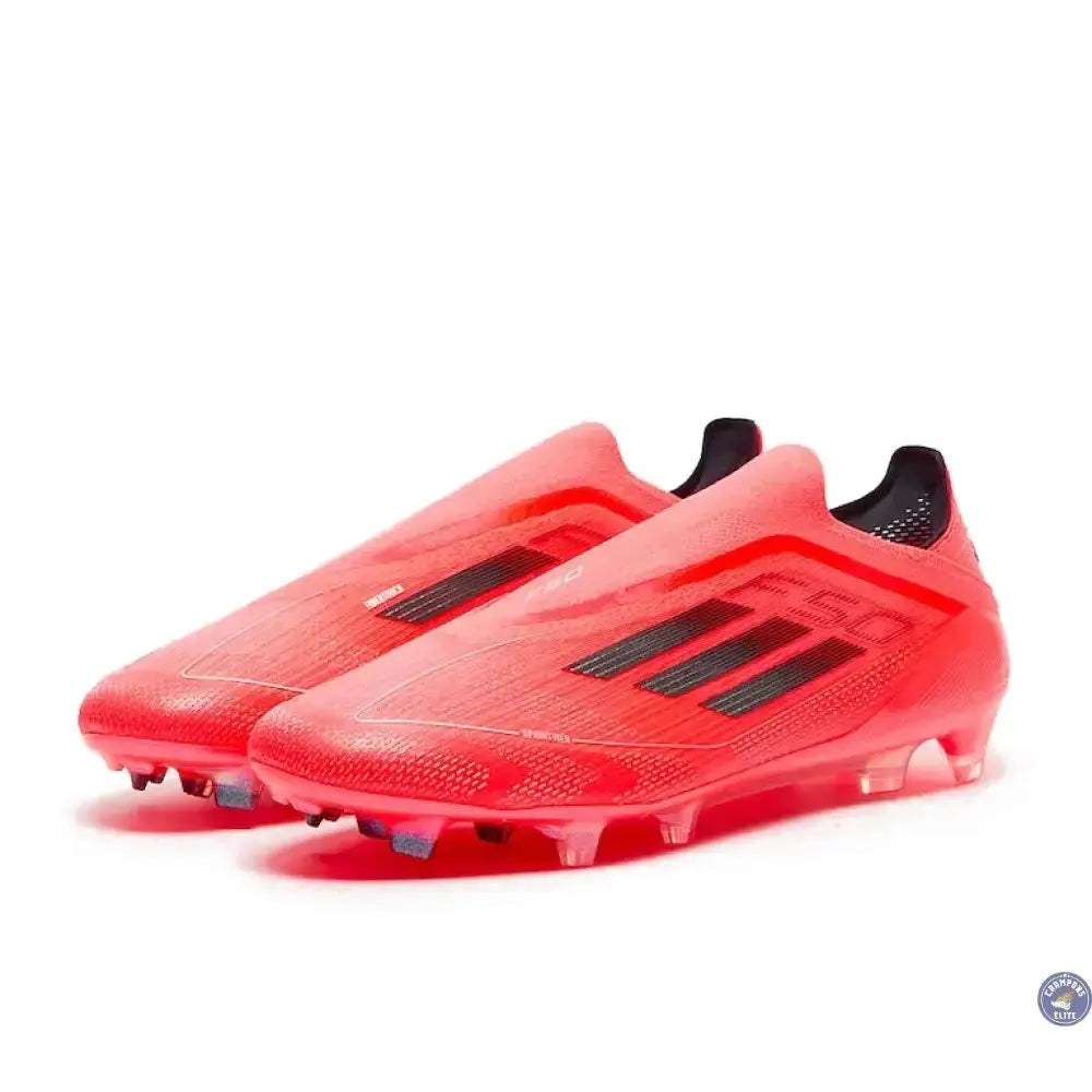 F50 Elite Laceless FG Vivid Horizon - Turbo/Aurora Black/Silver