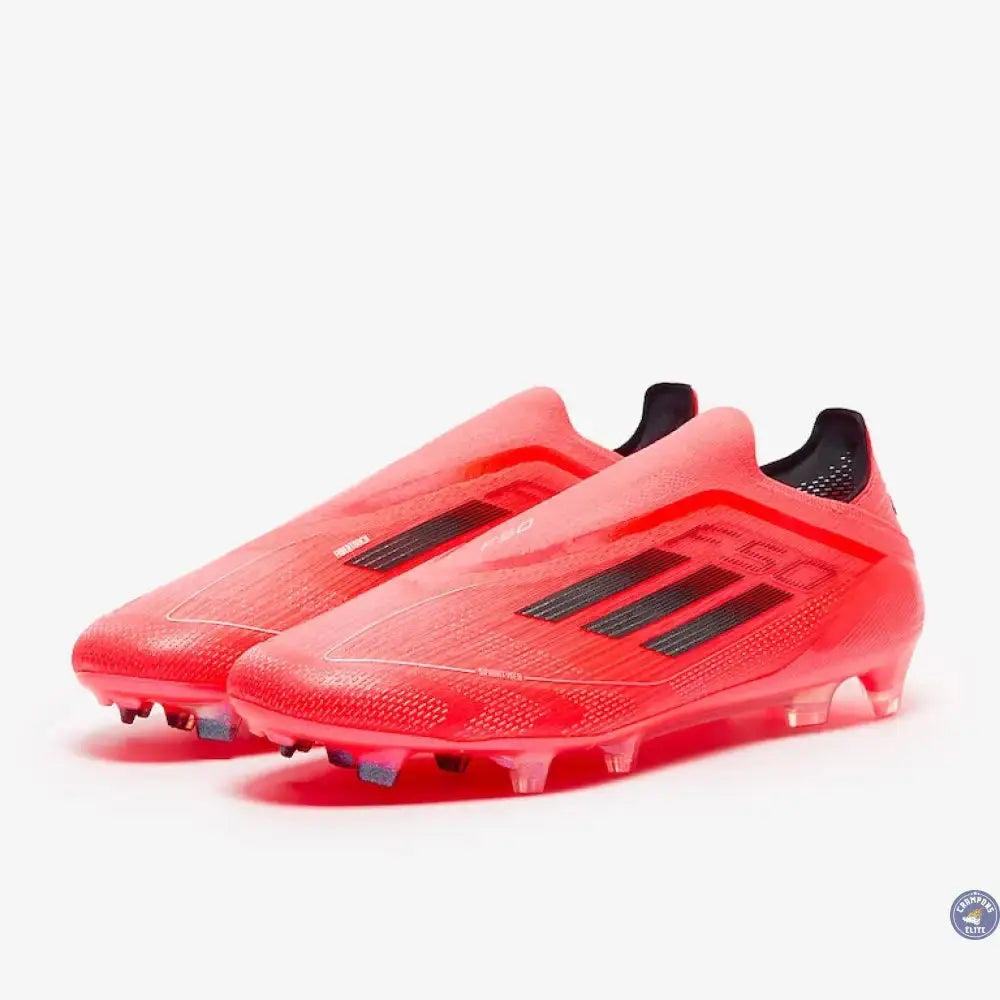 Image of F50 Elite Laceless FG Vivid Horizon - Turbo/Aurora Black/Argenté