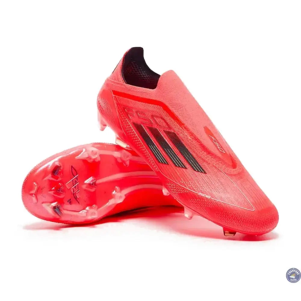 F50 Elite Laceless FG Vivid Horizon - Turbo/Aurora Black/Silver