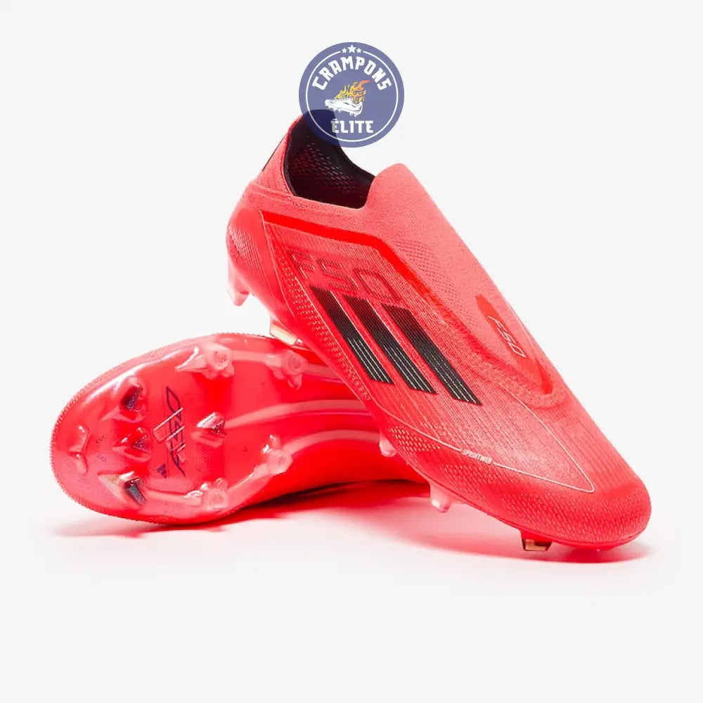 Image of F50 Elite Laceless FG Vivid Horizon - Turbo/Aurora Black/Argenté