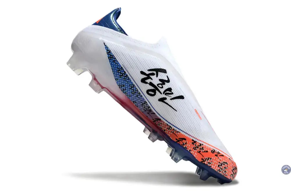 Image of F50 Elite Laceless FG x Heung Min Son - Blanc/Bleu/Rouge