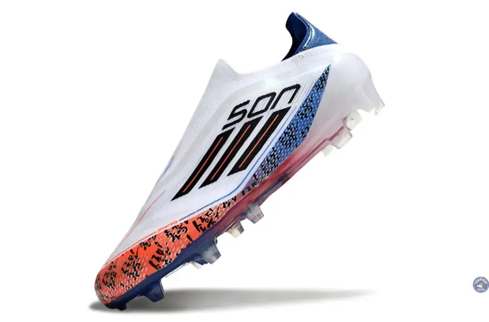 Image of F50 Elite Laceless FG x Heung Min Son - Blanc/Bleu/Rouge