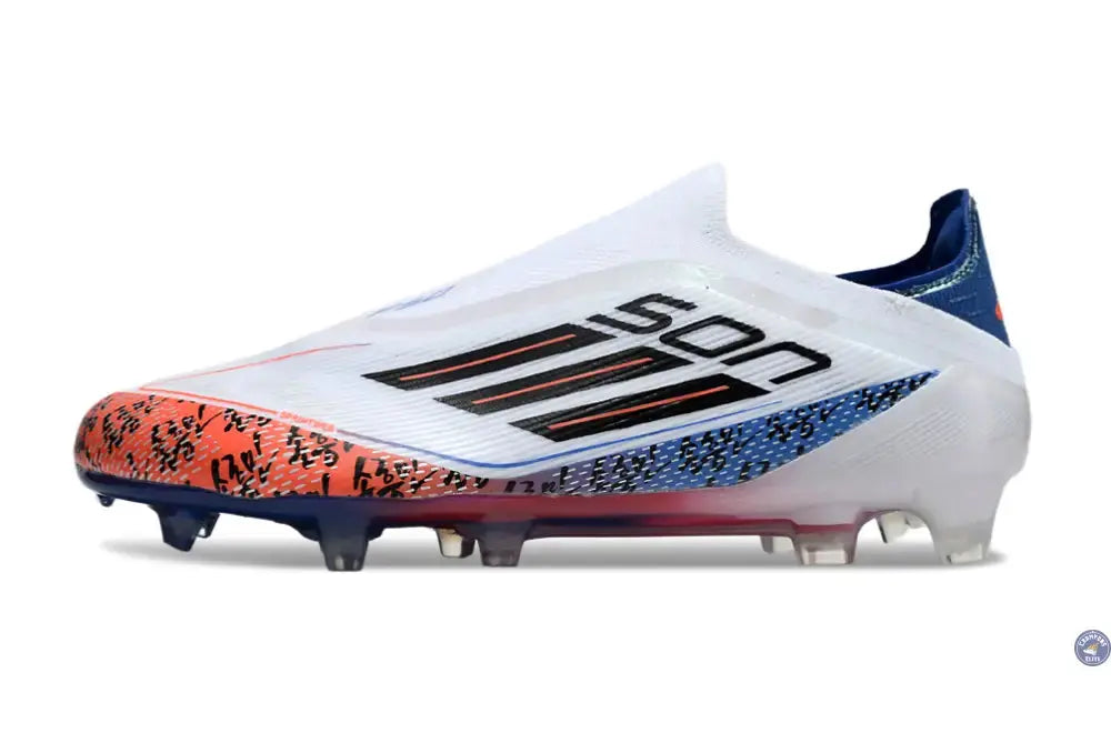 Image of F50 Elite Laceless FG x Heung Min Son - Blanc/Bleu/Rouge
