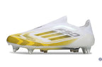 F50 Elite Laceless SG - Blanc/Jaune/Noir