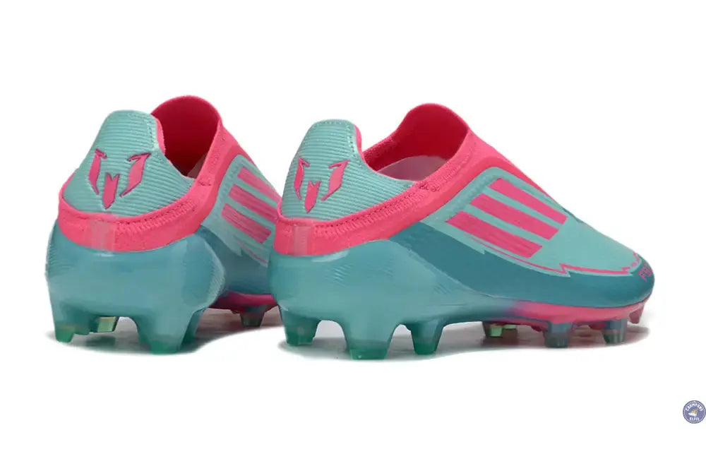 Image of F50 Elite Laceless La Vida Tropical FG - Bleu/Bleu Turquoise/Rose Ma boutique