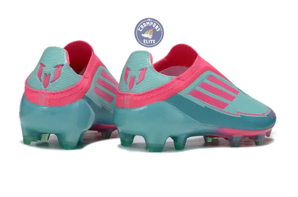 F50 Elite Laceless La Vida Tropical FG - Bleu/Bleu Turquoise/Rose Ma boutique