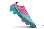 F50 Elite Laceless La Vida Tropical FG - Bleu/Bleu Turquoise/Rose Ma boutique