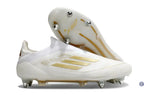 F50 Elite Laceless SG - Blanc/Doré