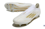 F50 Elite Laceless SG - Blanc/Doré