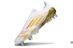 F50 Elite Laceless SG - Blanc/Doré