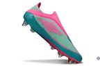 F50 Elite Laceless SG - Bleu Turquoise/Bleu/Rose