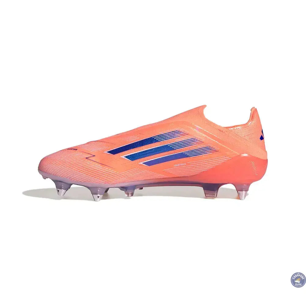Image of F50 Elite Laceless SG Coral Blaze - Orange/Bleu SG