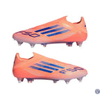 F50 Elite Laceless SG Coral Blaze - Orange/Bleu SG