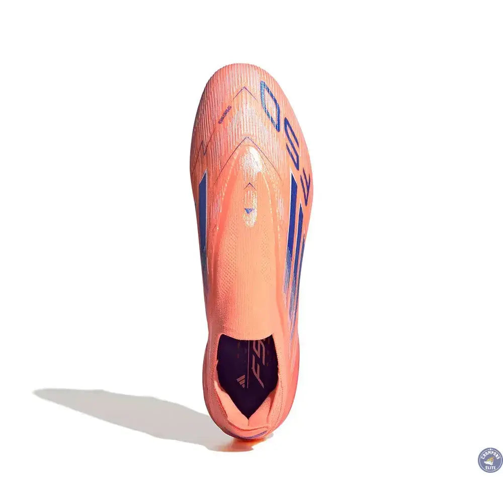 Image of F50 Elite Laceless SG Coral Blaze - Orange/Bleu SG