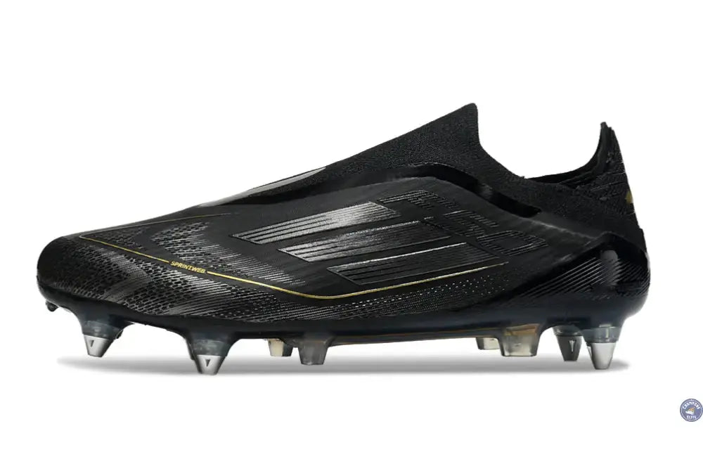 Image of F50 Elite Laceless SG Dark Spark - Noir/Argenté/Doré