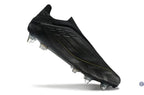 F50 Elite Laceless SG Dark Spark - Noir/Argenté/Doré