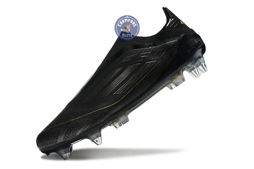 Image of F50 Elite Laceless SG Dark Spark - Noir/Argenté/Doré