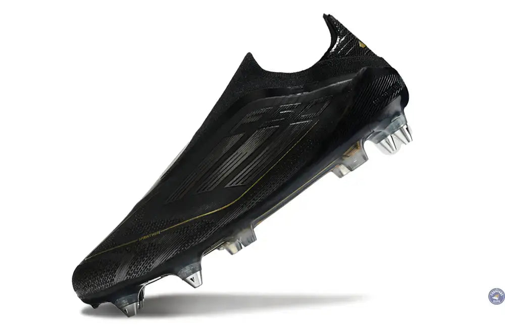 Image of F50 Elite Laceless SG Dark Spark - Noir/Argenté/Doré