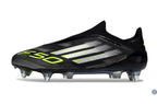 F50 Elite Laceless SG - Noir/Argenté/Jaune Fluo