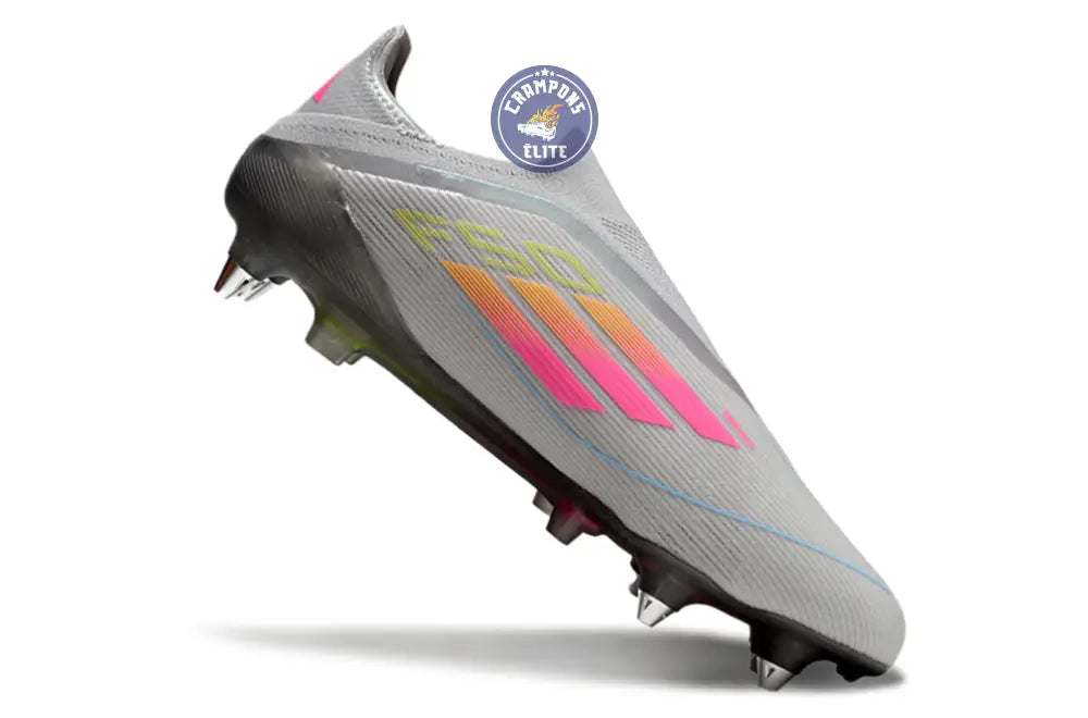 Image of F50 Elite Laceless SG - Gris/Multicolor