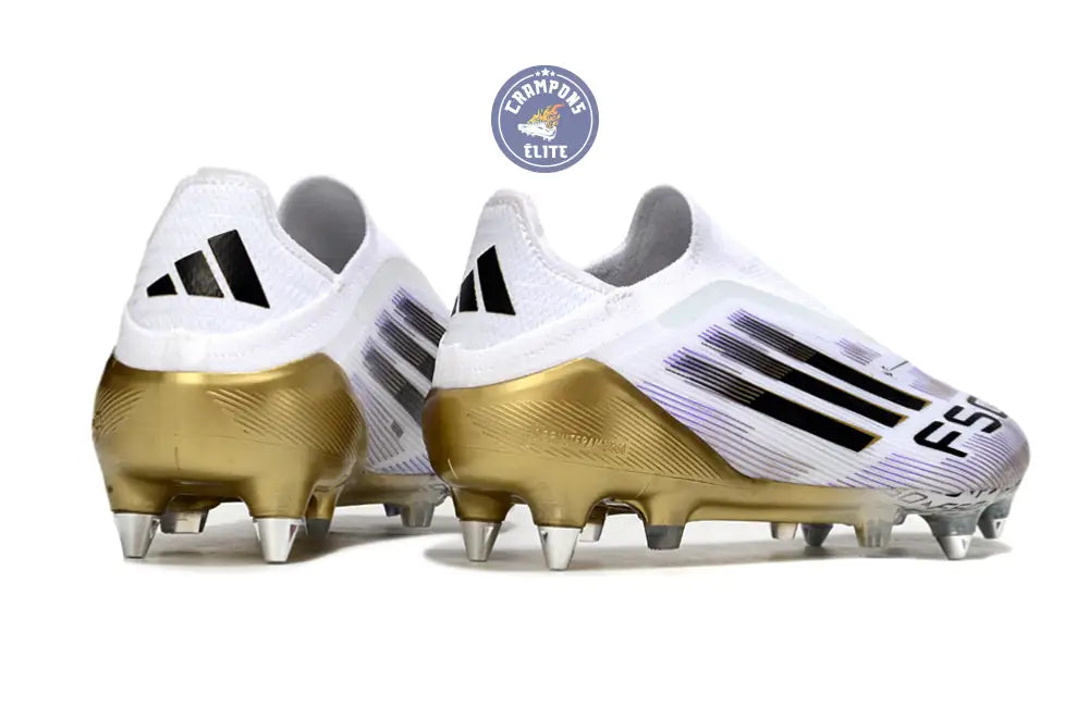 Image of F50 Elite Laceless SG Road to Glory - Blanc/Noir/Doré